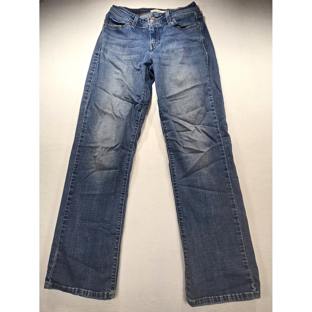 Levis 529 Curvy Bootcut Jeans Medium Wash Denim‎ Blue Size 6